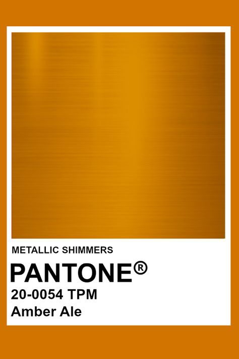 Amber Ale #Metallic #Pantone #Color Metallic Pantone, Color Pantone, Fashion Design Drawing, Pantone Colour Palettes, Orange Color Palettes, Graphic Design Background Templates, Color Harmony, Color Art, Colour Board