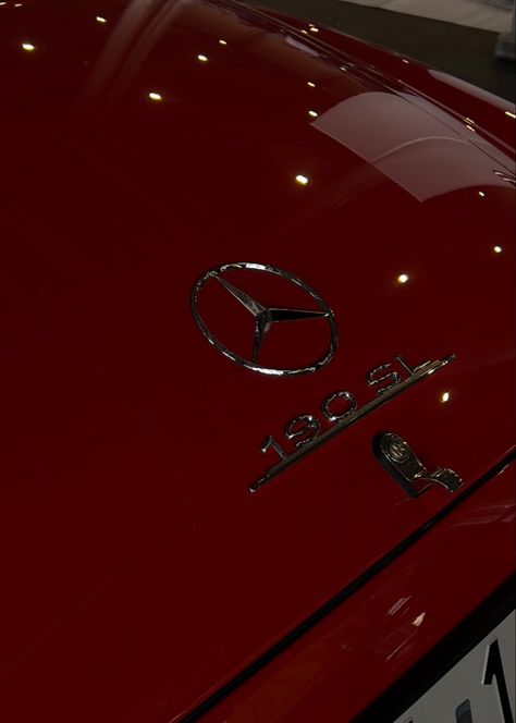 2023 Moodboard Wallpaper, Car Aesthetic Mercedes, Red Mercedes Benz, Mercedes 190 Sl, Red Mercedes, Moodboard Wallpaper, 2023 Moodboard, Mercedes Benz Wallpaper, Old Mercedes