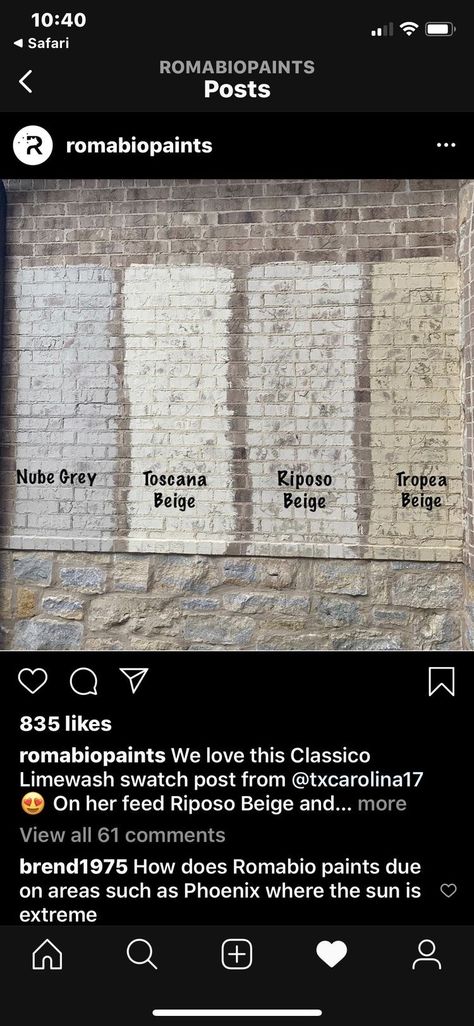 Tinted Limewash Brick Exterior, Limewash Brick Foundation, Lime Wash Brown Brick, White Wash Brown Brick Exterior, Grey Limewash Brick Exterior, White Wash Brick Exterior With Siding, Limewash Tan Brick Exterior, Exterior Limewash Brick, Limewash Brick Exterior Colors