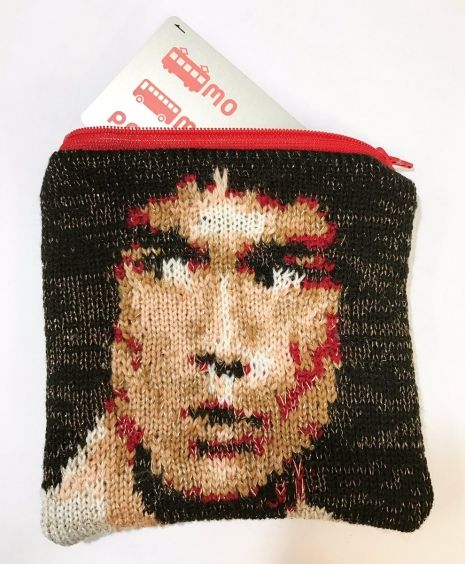 Punk rock knitting: These cult figure sweaters are easily the most amazing sweaters money can buy | Dangerous Minds Punk Knitting, Punk Knit, Dangerous Minds, Beaded Necklaces, Hobby Lobby, Punk Rock, Monster High, Lobby, Beaded Necklace