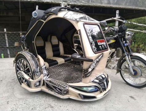 Tricycle Philippines, Pinoy Design, Tricycle Motorcycle, Adventure Bike Motorcycles, Window Grill Design Modern, Diy Staircase, Balcony Grill, Balcony Grill Design, Motorcycle Sidecar