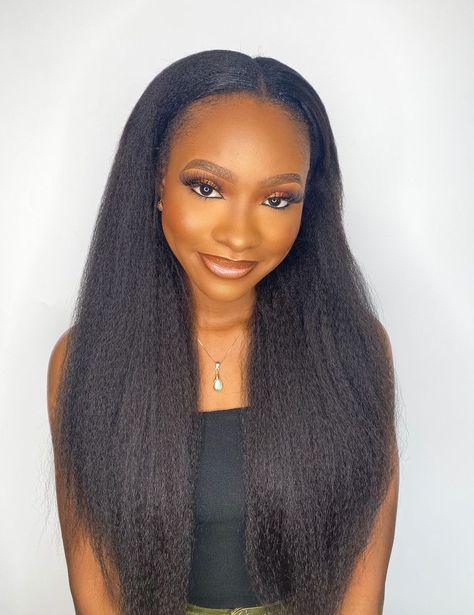 Straight Clip Ins, Best Clip In Hair Extensions, Hair Extensions For Black Women, Wig Maker, Extensions For Black Women, Wearing Wigs, Natural Hair Blowout, Straight Weave, Straight Natural