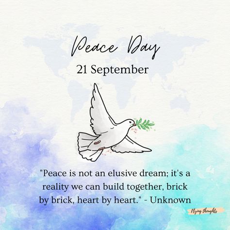 Peace Day 2023 Quotes: Spreading Love, Harmony, and Hope International Peace Day Quotes, Peace Slogans, International Peace Day, World Peace Day, 2023 Quotes, Peace Day, Heartwarming Quotes, International Day Of Peace, Bond Paper Design