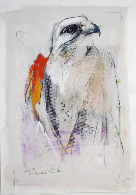 Birds — Dawn Emerson Abstract Art Images, Abstract Animal Art, Figurative Artwork, Bird Artwork, Art Texture, Bird Drawings, Watercolor Bird, Wildlife Art, Birds Painting