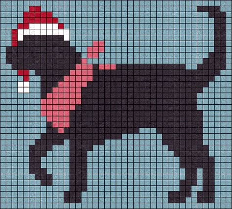 Alpha pattern #111323 | BraceletBook Perler Dog Pattern, Golden Retriever Alpha Pattern, Dog Alpha Pattern, Paw Print Alpha Pattern, Christmas Dog Cross Stitch Pattern, Black Labrador Cross Stitch Patterns, Beads Animals, Xmas Pattern, Dog Design Art