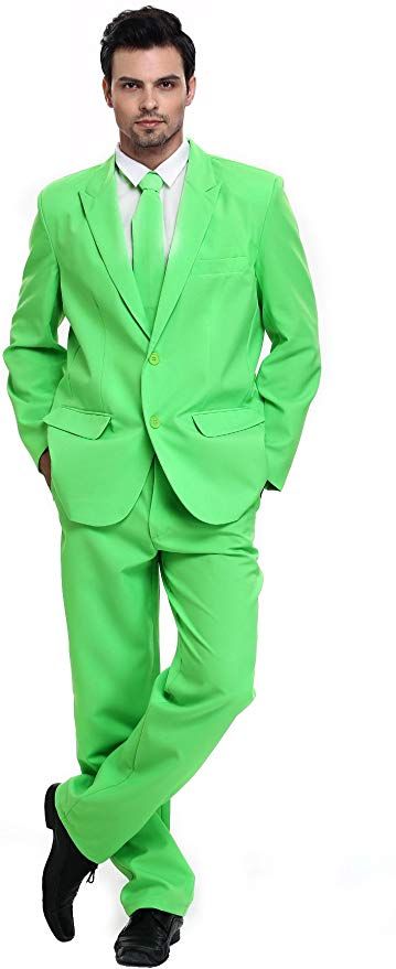 U LOOK UGLY TODAY Mens Party Suit Solid Color Leisure Suit for Holiday Party Jacket with Tie & Pants at Amazon Men’s Clothing store Prom Suit, Tie Pants, Matching Patterns, Leisure Suit, Man Party, Party Suits, Prom Suits, Party Events, Smart Trousers