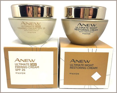 Anew Ultimate Multi-Performance Day and Night Cream Avon Anew Ultimate, Avon Skin So Soft, Avon Anew, Firming Cream, Deep Wrinkles, Best Anti Aging, Day Cream, Night Cream, Skin Care Women