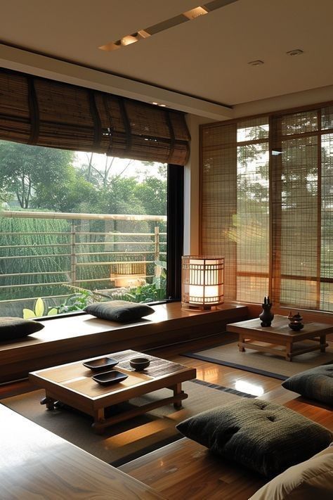 Japanese Style Apartment, Japanese Home Interior, Japanese Inspired Home, Traditional Japanese Home, Asian Interior Design, Japanese Apartment, Japan Interior, Asian House, Dark Boho