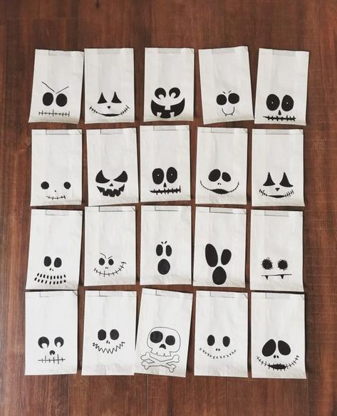 30+ Spooky DIY Halloween Decorations, Snacks and Party Ideas you should try this Halloween season. Halloween Bags Diy, Spooky Diy Halloween Decor, Halloween Treat Bags Diy, Halloween Craft Activities, Spooky Diy, Diy Halloween Treats, Halloween Goodie Bags, Kid Friendly Halloween, Fall Halloween Crafts