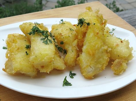 11 Tempura Battered Ling Cod Lingcod Recipe, Tempura Fish, Cod Fish Tacos, Battered Fish Tacos, Gluten Free Fish, Cod Recipe, Fish Fingers, Tempura Batter, Battered Fish