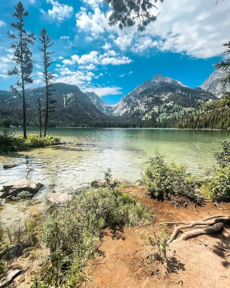 Taggart Lake Trail, Taggart Lake, Wyoming Trip, Great American Road Trip, American Road, American Road Trip, National Parks Usa, Alpine Lake, Anniversary Trips