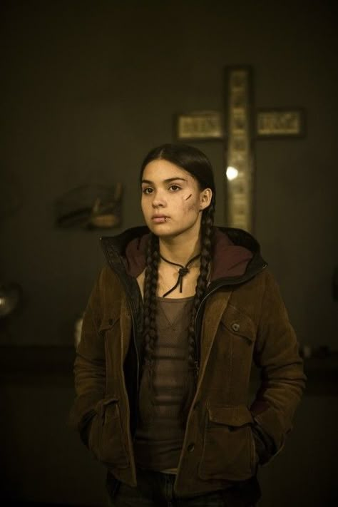 Writing inspiration @heywriters Devery Jacobs, My Reaction, Katniss Everdeen, Post Apocalypse, Story Inspiration, Zombie Apocalypse, Film Aesthetic, Horror Films, Hunger Games