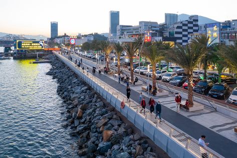 Boardwalk Design, Landscape Terrace, Waterfront Design, Waterfront Architecture, Maps Design, Bar Street, City Maps Design, River Side, Concept Models Architecture