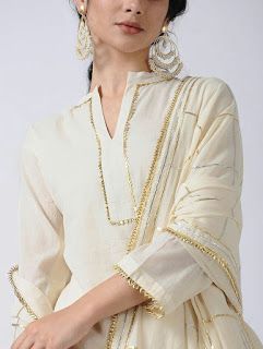 Kurta With Sharara, Gota Patti Work, Indian Designer Suits, Gotta Patti, Salwar Designs, Long Kurti Designs, Gota Work, Kurta Dress, Salwar Kamiz