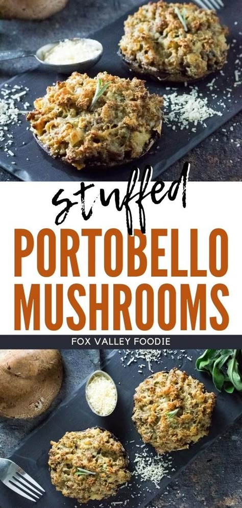 Lasagna Stuffed Mushrooms, Portabella Mushroom Steak Recipes, Stuffed Large Portabella Mushroom Recipes, Meatless Meals For Meat Eaters, Portabella Mushroom Recipes Healthy, Portabella Mushroom Recipes Baked, Stuffed Portabella Mushroom Recipes, Portabella Mushroom Recipes, Stuffed Mushroom Recipes