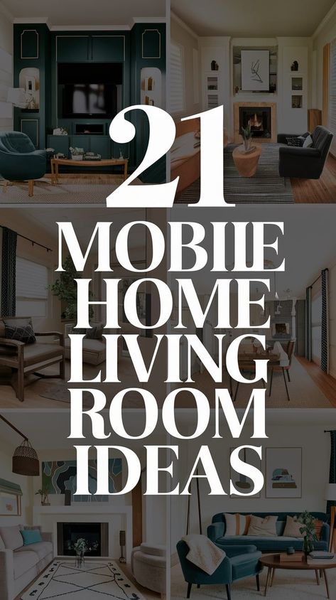 21 Stylish Mobile Home Living Room Ideas That Will Transform Your Space Functional Kitchen Layout, Relaxing Bathroom, Mobile Home Living, Bathroom Retreat, Living Room Arrangements, Clever Storage Solutions, Elegant Dining, Kitchen Layout, Cozy Living Rooms