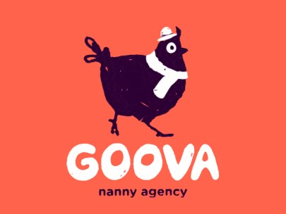 Nanny Illustration, Chicken Illustration Cute, Chicken Illustration Design, Chicken Logo Ideas, Motion Logo Design, Cute Animal Logo, Chicken Animation, Hen Logo, Animal Branding