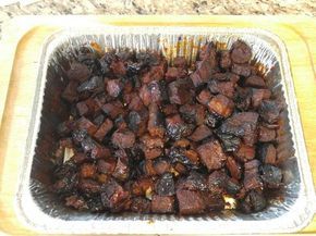 Chuck Roast Burnt Ends, Roast Burnt Ends, Poor Man's Burnt Ends, Burnt Ends Recipe, Meat Candy, Bbq Pork Recipes, Chuck Roast Recipes, Bbq Pork Ribs, Burnt Ends