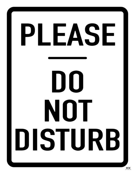 Choose from 25 unique printable Do Not Disturb signs for a variety of uses including home, tests, video calls, etc. Print from a personal printer! 100% FREE Poster For Room, Don't Disturb, Dont Disturb, Don't Disturb Sign, Do Not Disturb, Room Posters, Free Printables, Planets, Printer