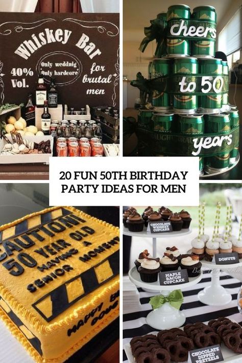 fun 50th birthday party ideas for men cover Birthday Party Ideas For Men, Halloween Charades, Bat Crafts, 50th Birthday Party Ideas, 50th Birthday Party Themes, 50th Birthday Party Ideas For Men, Play Wall, 50th Birthday Men, Fun Halloween Party Games