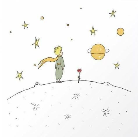 Little Prince Tattoo, Prince Poster, Little Prince Quotes, Prince Tattoos, Prince Art, Superhero Wallpaper, Little Prince, The Little Prince, Sky Art