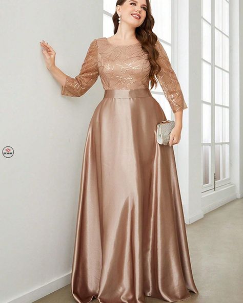 Wedding Guest Plus Size, Wedding Guest Dress Plus Size, Wedding Guest Gowns, Maxi Evening Dress, Evening Dresses Online, Dress Wedding Guest, Evening Dresses Cocktail, Long Sleeve Sequin, Color Champagne