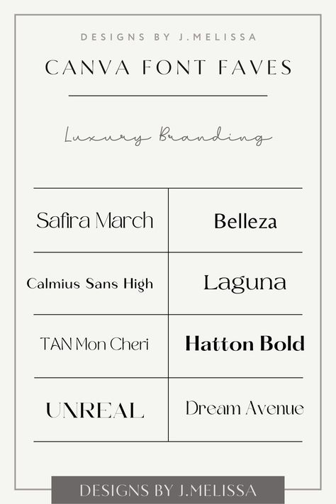 Looking for the perfect fonts to elevate your next branding project? Check out our list of 10 luxurious fonts that will make your brand stand out. #branding #design#Fonts_For_Cosmetic_Brands #Free_Canva_Fonts_For_Wedding #Luxury_Brand_Fonts_Canva #Feminine_Canva_Fonts Free Canva Fonts For Wedding, Luxe Canva Fonts, Fonts For Cosmetic Brands, Luxury Brand Fonts Canva, Classic Canva Fonts, Fancy Canva Fonts, Classy Canva Font, Minimalist Colors Palette, Beachy Canva Fonts