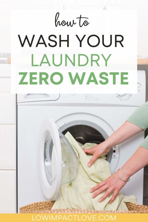 Zero Waste Laundry, Zero Waste Cleaning, Eco Friendly Cleaning, Eco Friendly Laundry Detergent, Natural Cleaning Supplies, Waste Free Living, Eco Friendly Laundry, Environmentally Friendly Living, Clean Clothes