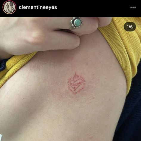 Bunny Tattoo, Sacred Heart Tattoos, Bunny Tattoos, Western Tattoos, Jesus Tattoo, Flower Chain, Tattoo Stencil Outline, Cute Tattoos For Women, Stick And Poke