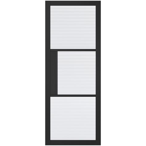 Glazed Doors, Reeded Glass, Internal Door, Diy Plumbing, External Doors, Oak Doors, Glazed Door, Flute Glass, Black Doors