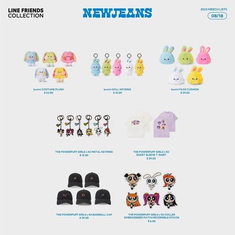 Newjeans Merch, Bunny Bags, Bratz Doll, Line Friends, Powerpuff Girls, Embroidered Patches, The Collection, بلاك بينك, Dolls