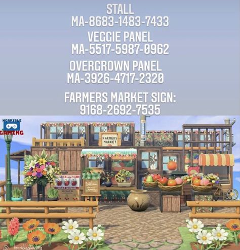 Animal Crossing Veggie Sign, Acnh Farmers Market Idea Codes, Farmers Market Anch, Acnh Farmers Market Sign, Farmers Market Acnh Code, Farmers Market Animal Crossing Code, Acnh Veggie Sign, Animal Crossing Vegetable Stall, Acnh Market Sign