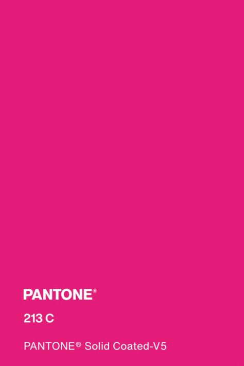 #pantone #pink #color #pantone213c Hot Pink Pantone, Pantone Solid Coated, Pink Pantone, Colour Combinations, Color Collection, Color Palettes, Pretty In Pink, Color Combinations, Pink Color