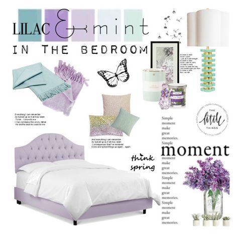 Lilac Rooms Bedrooms, Mint And Lilac Bedroom, Lavender And Mint Bedroom, Lavender Bedroom Ideas For Teens, Girls Lavender Bedroom Ideas, Lilac Home Decor, Girls Lilac Bedroom Ideas, Mint Girls Room, Girly Pink Bedroom