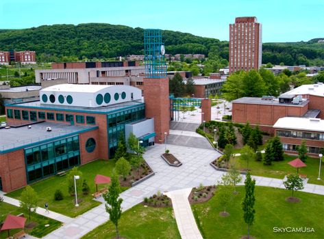 University Campus | University Campus Aerial Photography - Binghamton University New York Binghamton University Aesthetic, Auburn University Campus, Binghamton University, Trip The Light Fantastic, Auburn University, University Campus, London Bridge, Alma Mater, Photography Gallery