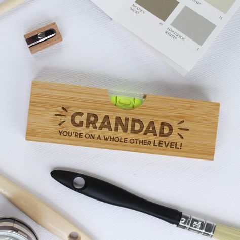 🛠️🍺 For the Grandad who's always been on a whole other level - this Father's Day, gift him the perfect blend of practicality and fun with our Personalised 2 in 1 Wooden Spirit Level Bottle Opener. Engraved with love and a cheeky nod to just how unparalleled he truly is, it's not just a tool... it's a tribute to his elevated status in your life. Cheers to the grandest Grandad, whose support and balance are unmatched. Here's to opening many more memories together! 🥂✨ #GrandadGoals #FathersDayF... Leaky Faucet, Spirit Level, Straight From The Heart, Cold Beer, Level Up, Bottle Opener, Fathers Day Gifts, Thoughtful Gifts, Fathers Day