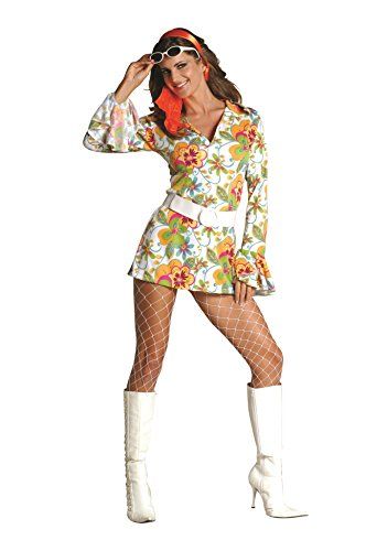 Disco Hot (Standard;Small) Best Halloween Costumes & Dresses USA 70s Disco Costume, Go Go Dress, Apple Costume, Unique Couple Halloween Costumes, 70s Costume, Disco Costume, Gogo Dress, Costumes Dresses, Fashion 1970s