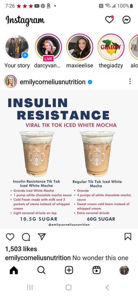 Insulin Resistance Drinks, Insulin Resistant Starbucks Drinks, Insulin Resistance Starbucks, Starbucks For Diabetics, Low Calorie Dunkin Coffee, Starbucks Drinks For Diabetics, Insulin Resistance Starbucks Drinks, Bariatric Starbucks, Dunkin Low Calorie Coffee