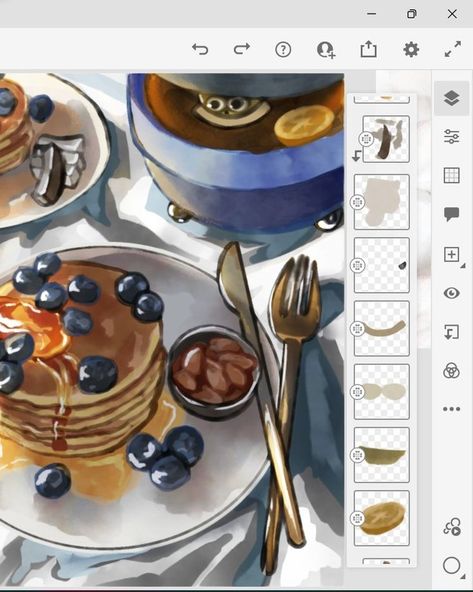 Adobe Fresco Art, Fresco Art, Adobe Fresco, Design Inspo, Table Settings, Photoshop, Graphic Design, Design, Art