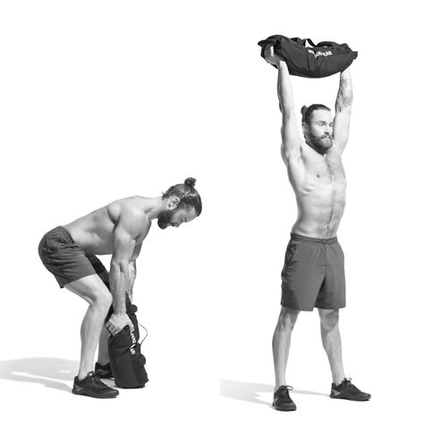 Sandbag Workout, Sandbag Training, Body Flush, Gym Flooring, Gym Membership, Catch Phrase, Muscle Groups, Stand Tall, Lower Body