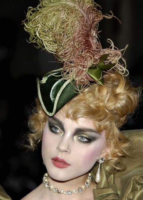 Heavenly Makeup, Jessica Stam, Dior Collection, Christian Dior Haute Couture, Runway Makeup, Dior Haute Couture, Editorial Makeup, Disney Films, John Galliano