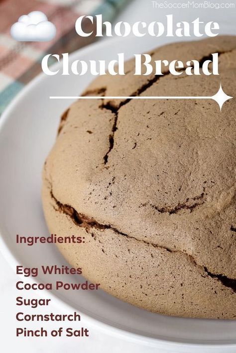 Family Picnic Food, Cloud Bread Recipe, Flan Dessert, Bread Alternatives, Cloud Bread, Chocolate Mug Cakes, Bread Ingredients, Viral Tiktok, Dessert Bread