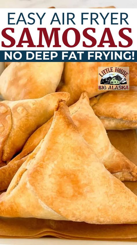 Traditional Samosa Recipe, Air Fryer Samosa Recipe, Air Fryer Samosas, Samosas Recipe Indian, Kenyan Samosa Recipe, Making Samosas, Samosa Recipe Indian, Samosa Filling Recipe, Samosa Pastry