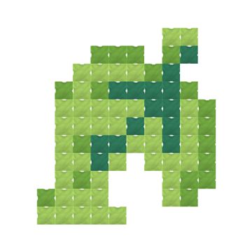 Wall Chicken, Bow, and Animal Crossing Leaf Free Cross Stitch Pattern | Sirithre on Patreon Animal Crossing Leaf Pattern, Sims Cross Stitch, Animal Crossing Pattern Grid, Animal Crossing Grid Patterns, Animal Crossing Pixel Art Grid, Small Leaf Cross Stitch, Animal Crossing Cross Stitch Pattern Free, Cross Stitch Leaf, Animal Crossing Alpha Pattern