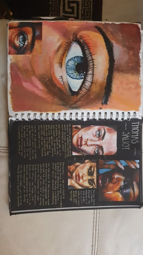 Sketchbook Ideas Portraits, Pop Art Title Page Gcse, Identity Art A Level, Gcse Art Sketchbook Identity, Gcse Art Portraiture, Art Igcse Coursework, Gsce Art Book, Mind Map Art Sketchbook, A Level Art Mind Map