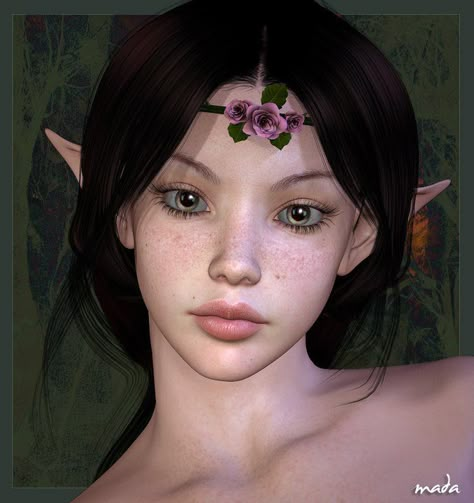 Unknown source. Elven child. Elf Style, Minimal Interiors, Elven Princess, Manic Pixie, Y2k Art, Female Elf, Legends And Myths, Fairy Artwork, Dark Fairy