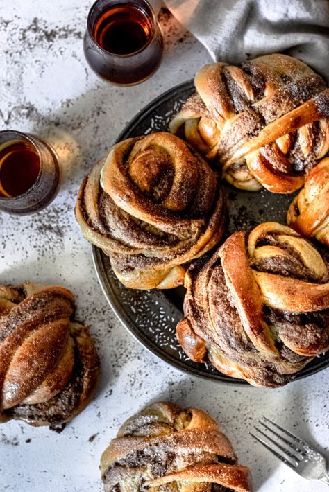 Cardamom Knots, Recipes Squash, Chocolate Cardamom, Recipes Salmon, Cardamom Buns, Recipes Pork, Chocolate Bourbon, Chop Recipes, Scallop Recipes