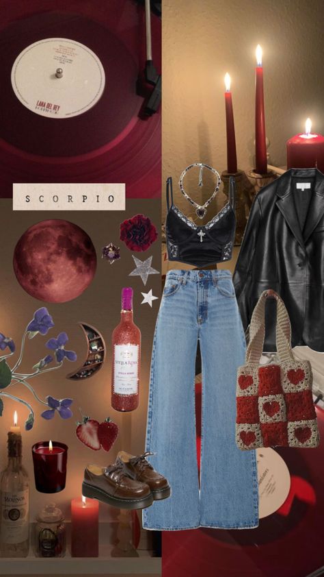 Scorpio Dressing Style, Scorpio Moon Aesthetic Outfit, Scorpio Style Aesthetic, Venus In Scorpio Style Aesthetic, Venus In Scorpio Aesthetic, Scorpio Moon Aesthetic, Scorpio Sun Sagittarius Moon, Astrological Aesthetic, Scorpio Venus Aesthetic