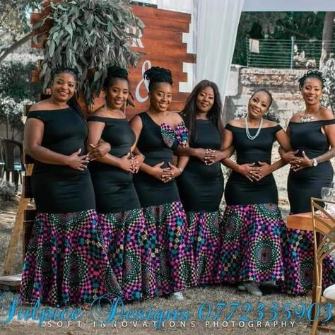 Roora Squad Outfits Zimbabwe, African Bridal Dresses Ankara, Roora Squad Outfits, Afro Bride, Hebrew Women, Bridal Train, Choir Dresses, Emoji Quotes, African Bridal Dress