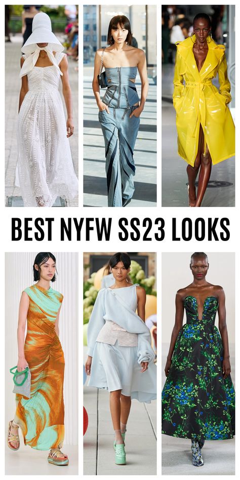 Spring 23 Fashion Trends, 2023 Spring Fashion Trends, 2023 Mood, Spring Summer Fashion Trends, Spring Inspo, Peter Do, Laquan Smith, Style Inspiration Casual, Brandon Maxwell